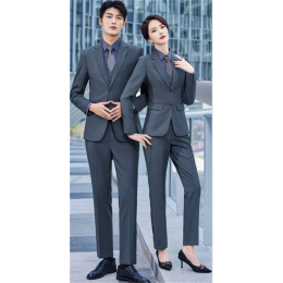 訂製灰色女士套裝西裝   設計兩鈕扣西裝套裝   經典時尚款式   工作  面試  宴會 婚禮   酒店西装  聚酯纖維77.6%    粘纖22.4%  MIZIQI883   參加婚禮西裝  SKLS114 訂製灰色女士套裝西裝   設計兩鈕扣西裝套裝   經典時尚款式   工作  面試  宴會 婚禮   酒店西装  聚酯纖維77.6%    粘纖22.4%  MIZIQI883   參加婚禮西裝  SKLS114